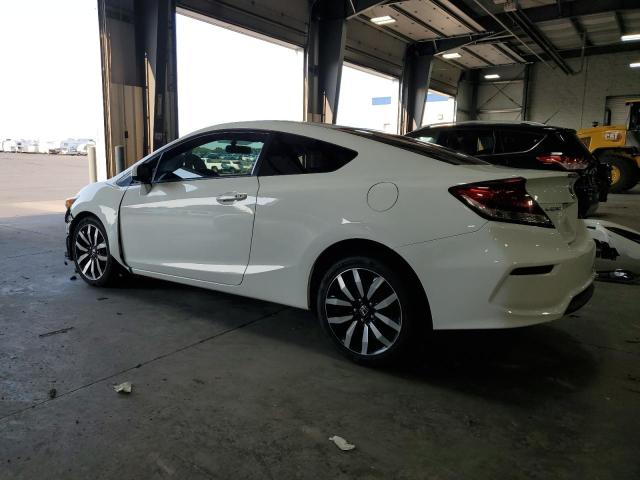 2HGFG3B07FH531870 - 2015 HONDA CIVIC EXL WHITE photo 2