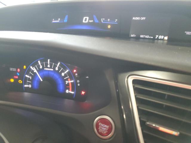 2HGFG3B07FH531870 - 2015 HONDA CIVIC EXL WHITE photo 9