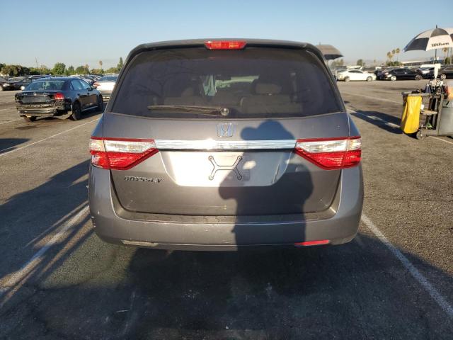 5FNRL5H42BB076066 - 2011 HONDA ODYSSEY EX GRAY photo 6