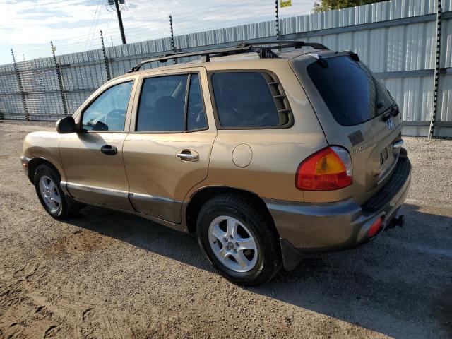 KM8SC13D93U420479 - 2003 HYUNDAI SANTA FE GLS TAN photo 2