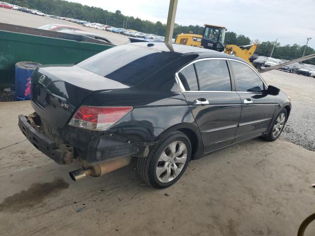 1HGCP36889A028239 - 2009 HONDA ACCORD EXL BLACK photo 3