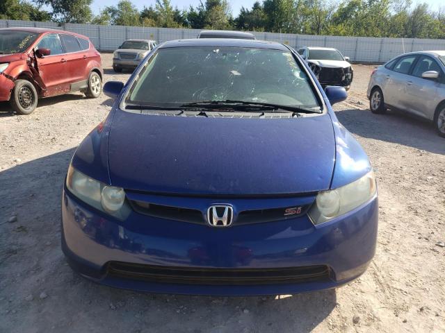 2HGFA55568H706777 - 2008 HONDA CIVIC SI BLUE photo 5