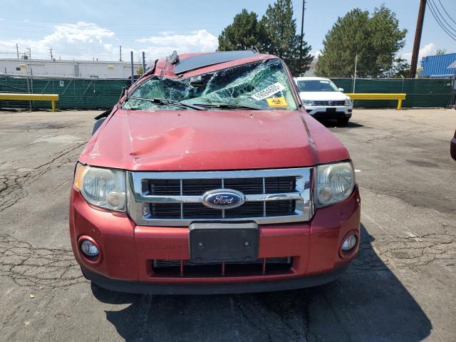 1FMCU9D72CKB91390 - 2012 FORD ESCAPE XLT 红色 照片 5