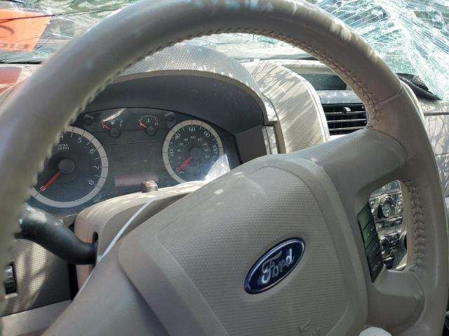 1FMCU9D72CKB91390 - 2012 FORD ESCAPE XLT 红色 照片 9