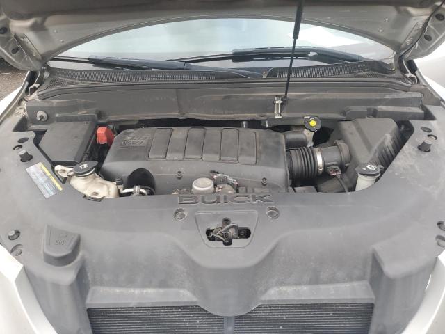 5GALRBED1AJ103385 - 2010 BUICK ENCLAVE CXL ვერცხლისფერი ფოტო 12