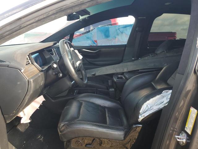 5YJXCAE25GF004529 - 2016 TESLA MODEL X CHARCOAL photo 7