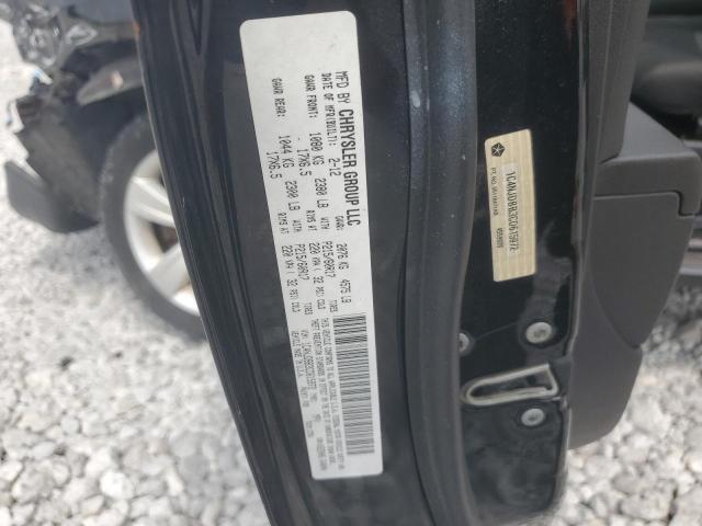 1C4NJDBB3CD615972 - 2012 JEEP COMPASS SPORT შავი ფოტო 14