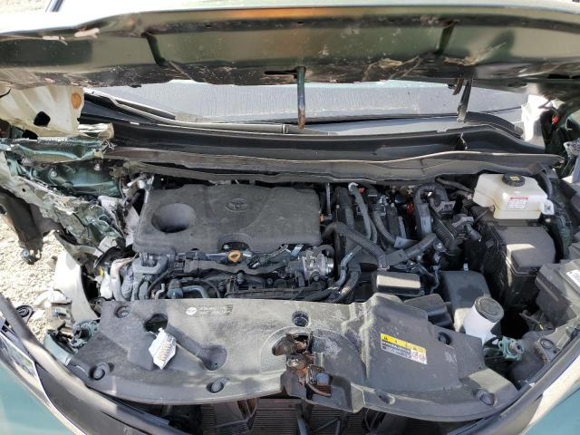 5TDBRKEC9SS235073 - 2025 TOYOTA SIENNA LE 绿色 照片 12