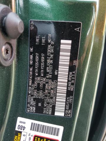 5TDBRKEC9SS235073 - 2025 TOYOTA SIENNA LE 绿色 照片 13