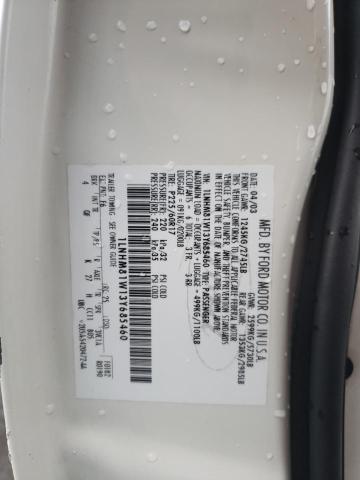 1LNHM81W13Y685460 - 2003 LINCOLN TOWN CAR EXECUTIVE WHITE photo 12