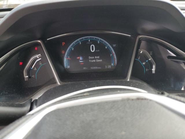 19XFC2F74JE037076 - 2018 HONDA CIVIC EX WHITE photo 9