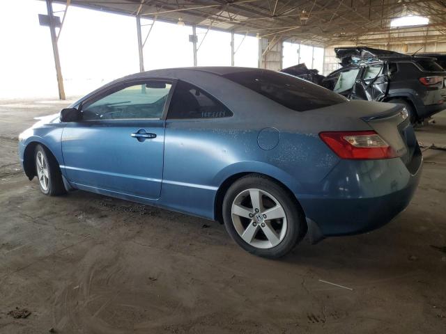 2HGFG12877H572172 - 2007 HONDA CIVIC EX BLUE photo 2