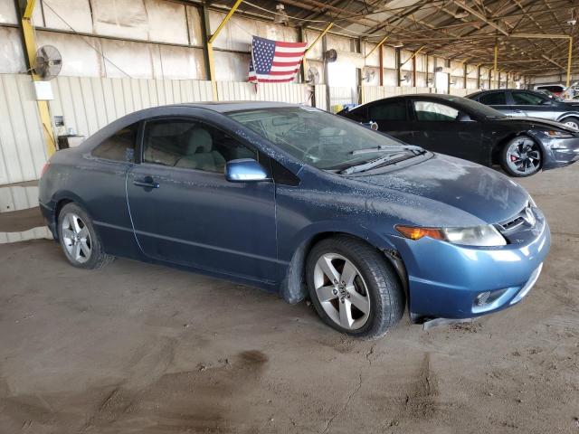 2HGFG12877H572172 - 2007 HONDA CIVIC EX BLUE photo 4