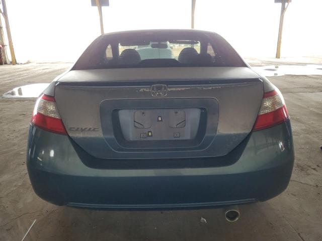 2HGFG12877H572172 - 2007 HONDA CIVIC EX BLUE photo 6