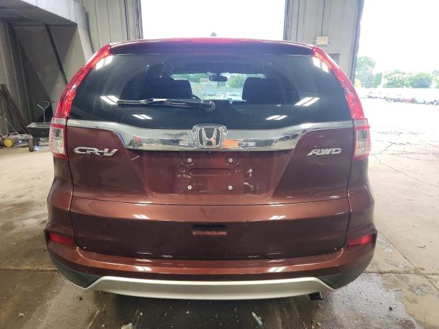 5J6RM4H59GL096362 - 2016 HONDA CR-V EX RED photo 6