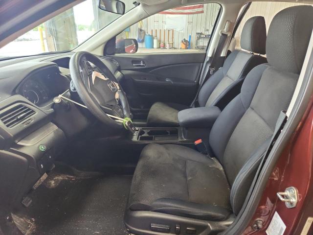 5J6RM4H59GL096362 - 2016 HONDA CR-V EX RED photo 7