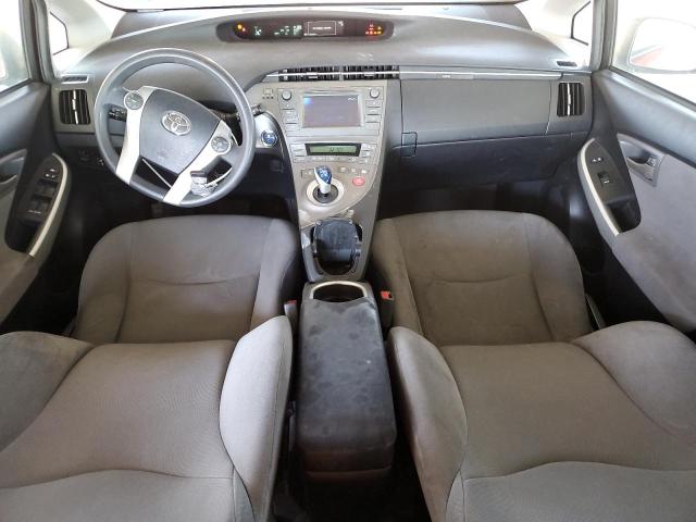 JTDKN3DU8F0442719 - 2015 TOYOTA PRIUS RED photo 8