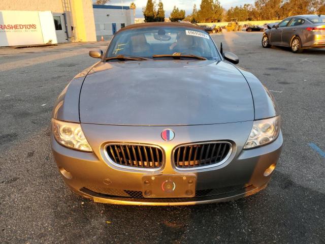 4USBT33545LS57395 - 2005 BMW Z4 2.5 SILVER photo 5