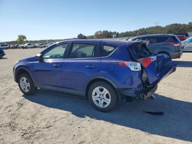 2T3ZFREV9FW200068 - 2015 TOYOTA RAV4 LE 蓝色 照片 2