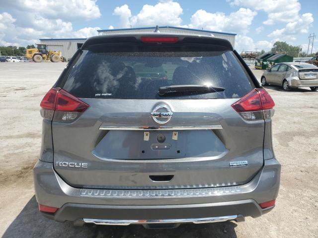 5N1AT2MT5KC713615 - 2019 NISSAN ROGUE S ნაცრისფერი ფოტო 6