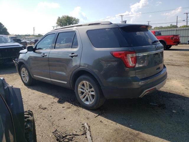 1FM5K7D83HGD53789 - 2017 FORD EXPLORER XLT CHARCOAL photo 2