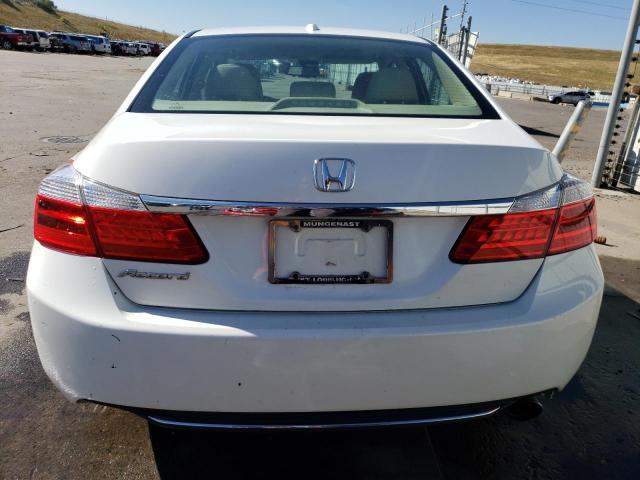 1HGCR2F85EA009002 - 2014 HONDA ACCORD EXL WHITE photo 6