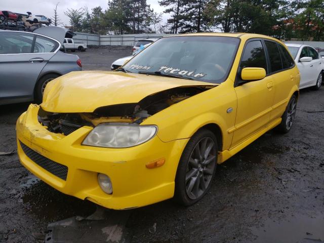 JM1BJ245231196786 - 2003 MAZDA PROTEGE PR5 黄色 照片 1
