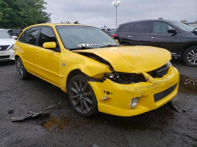 JM1BJ245231196786 - 2003 MAZDA PROTEGE PR5 黄色 照片 4