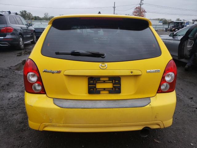 JM1BJ245231196786 - 2003 MAZDA PROTEGE PR5 黄色 照片 6