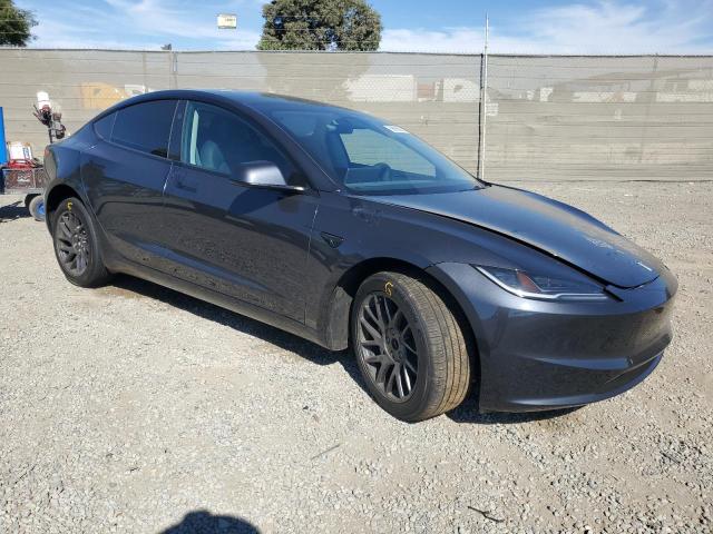 5YJ3E1EA2RF867887 - 2024 TESLA MODEL 3 Մոխրագույն լուսանկար 4