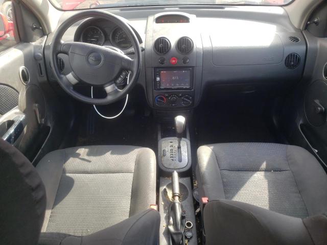 KL1TD666X7B717415 - 2007 CHEVROLET AVEO BASE RED photo 8