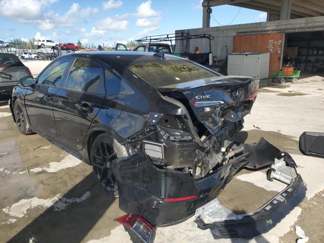 2HGFE2F56NH583687 - 2022 HONDA CIVIC SPORT შავი ფოტო 2