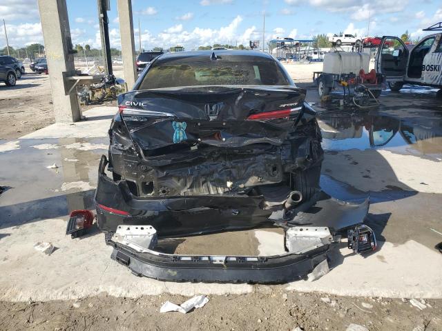 2HGFE2F56NH583687 - 2022 HONDA CIVIC SPORT შავი ფოტო 6