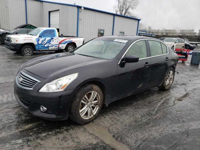 JN1CV6AR1CM978392 - 2012 INFINITI G37 BLACK photo 1