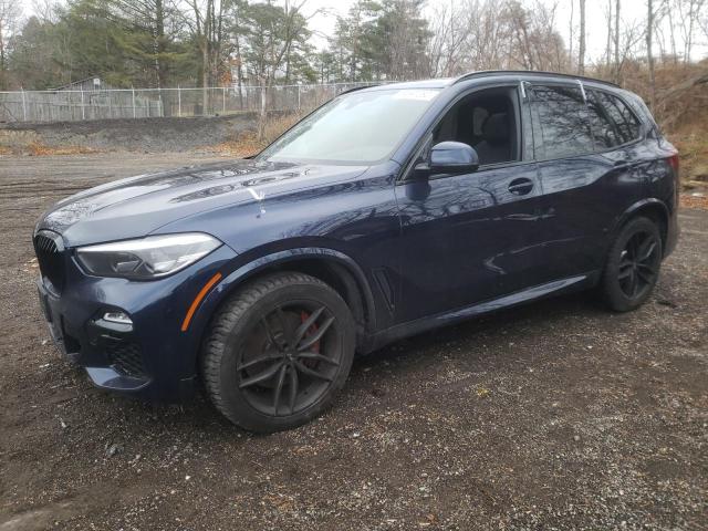 5UXCR6C02M9E95435 - 2021 BMW X5 XDRIVE40I BLUE photo 1