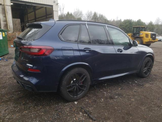 5UXCR6C02M9E95435 - 2021 BMW X5 XDRIVE40I BLUE photo 3