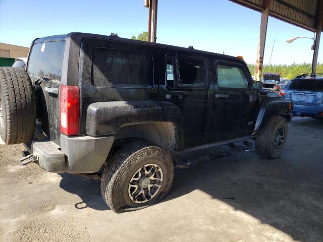 5GTDN13E478157664 - 2007 HUMMER H3 BLACK photo 3