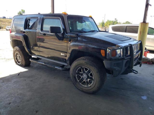 5GTDN13E478157664 - 2007 HUMMER H3 BLACK photo 4