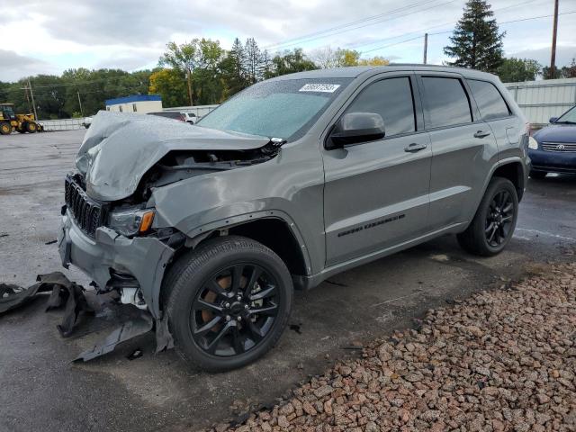 1C4RJFAG8NC117785 - 2022 JEEP GRAND CHER LAREDO E GRAY photo 1