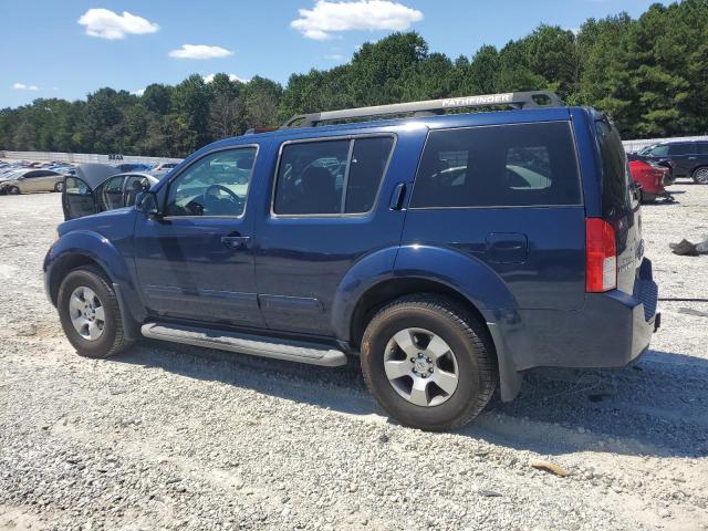 5N1AR18U36C603678 - 2006 NISSAN PATHFINDER LE BLUE photo 2