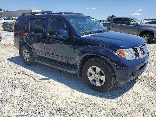 5N1AR18U36C603678 - 2006 NISSAN PATHFINDER LE BLUE photo 4