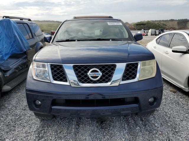 5N1AR18U36C603678 - 2006 NISSAN PATHFINDER LE BLUE photo 5