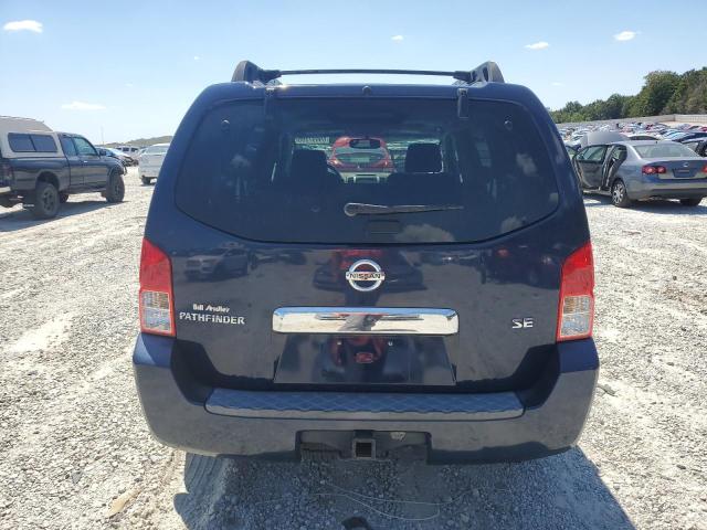 5N1AR18U36C603678 - 2006 NISSAN PATHFINDER LE BLUE photo 6