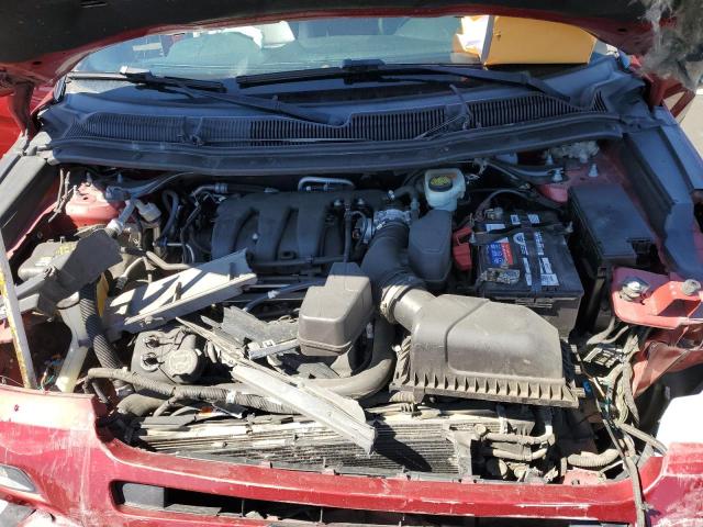 1FM5K7D8XGGB72820 - 2016 FORD EXPLORER XLT RED photo 12