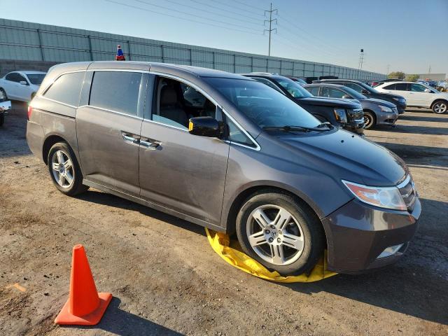 5FNRL5H98DB070884 - 2013 HONDA ODYSSEY TOURING CHARCOAL photo 4