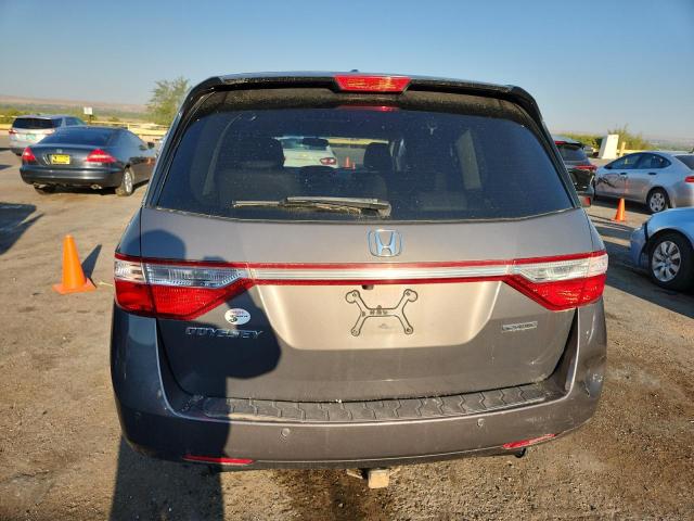 5FNRL5H98DB070884 - 2013 HONDA ODYSSEY TOURING CHARCOAL photo 6