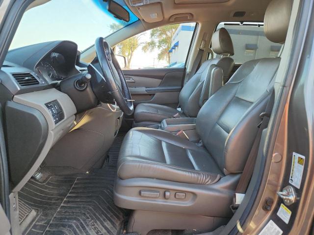 5FNRL5H98DB070884 - 2013 HONDA ODYSSEY TOURING CHARCOAL photo 7