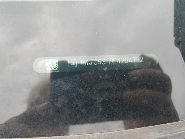 1G1JC6SH9F4204792 - 2015 CHEVROLET SONIC LT WHITE photo 13