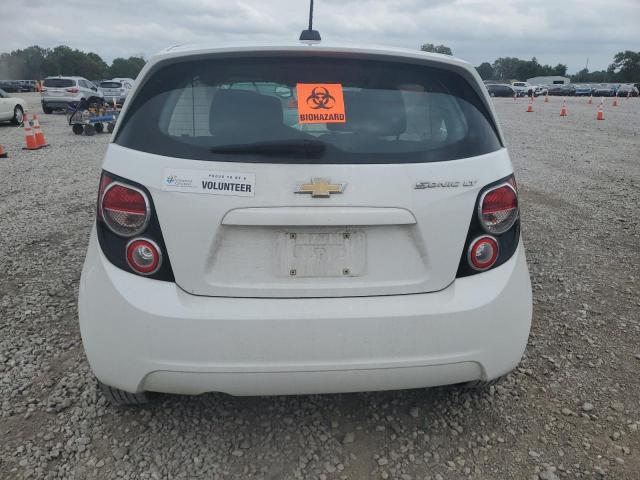 1G1JC6SH9F4204792 - 2015 CHEVROLET SONIC LT WHITE photo 6