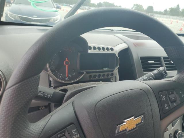 1G1JC6SH9F4204792 - 2015 CHEVROLET SONIC LT WHITE photo 9